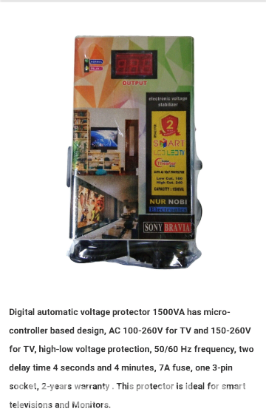 TV VOLTAGE STABILIZER